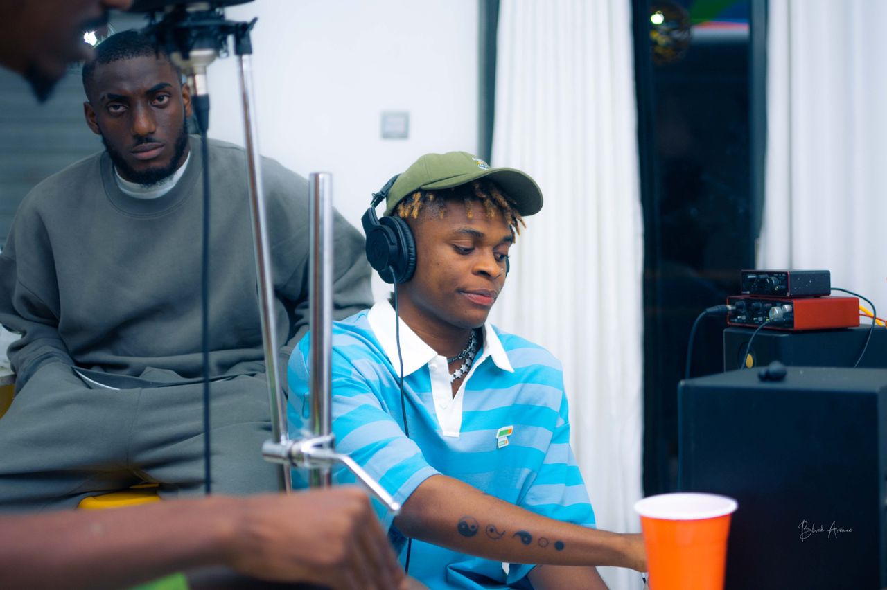 Favi and OVO 
Shot by Black Avenue , 
Favi - Talent, Friendship, Goals, and Music 