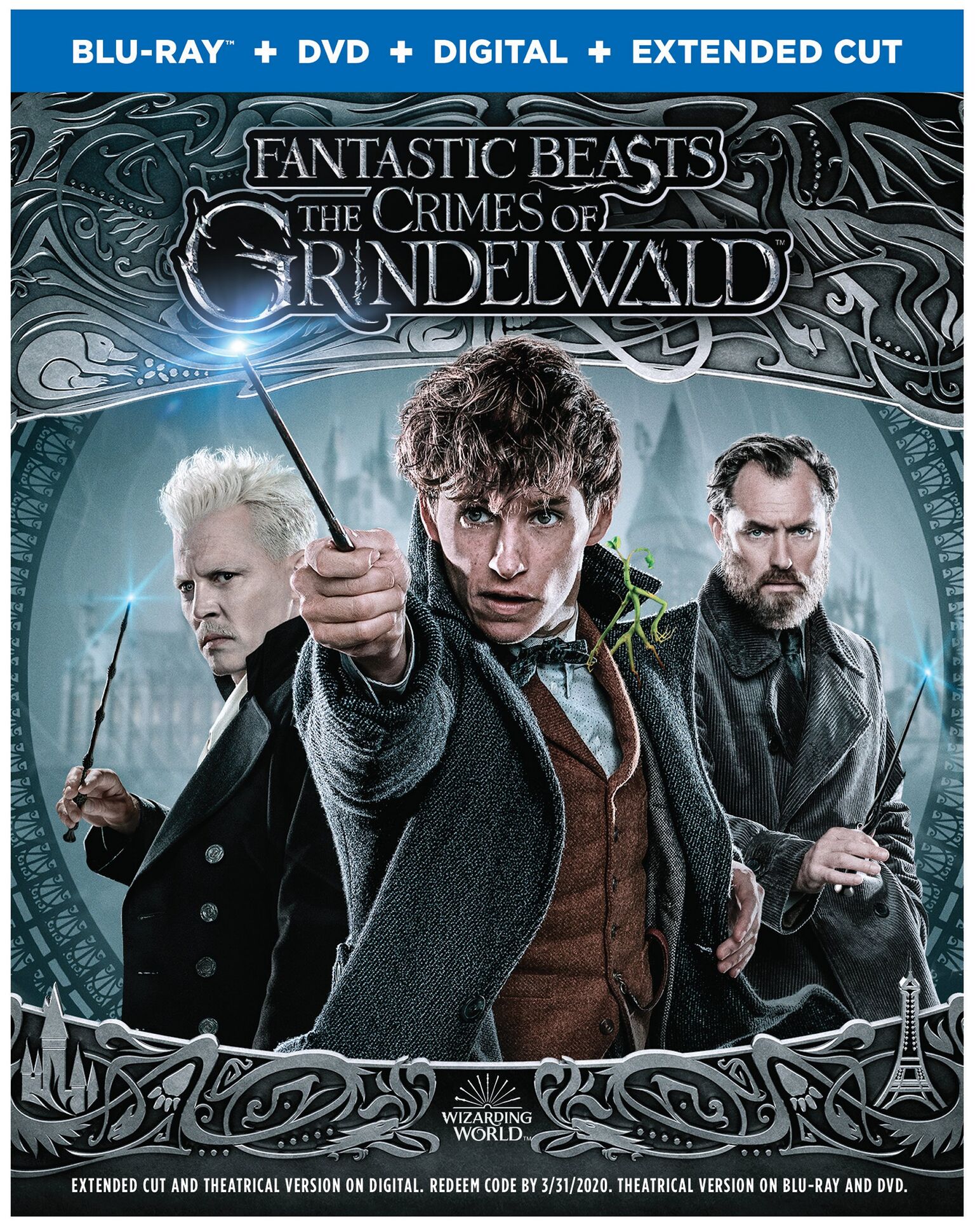 With jude law, cara mahoney, mads mikkelsen, eddie redmayne. BLU-RAY REVIEW & GIVEAWAY — "Fantastic Beasts: The Crimes of Gridelwald ...