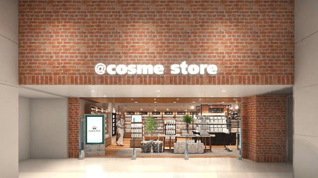 @Cosme arrives in Hong Kong