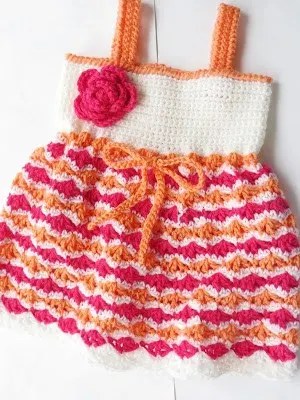 Olivia Dress Crochet Pattern For Baby Dress Newborn To 2 Years Crochet Dreamz