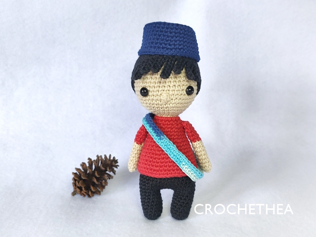 unyil amigurumi crochet pattern