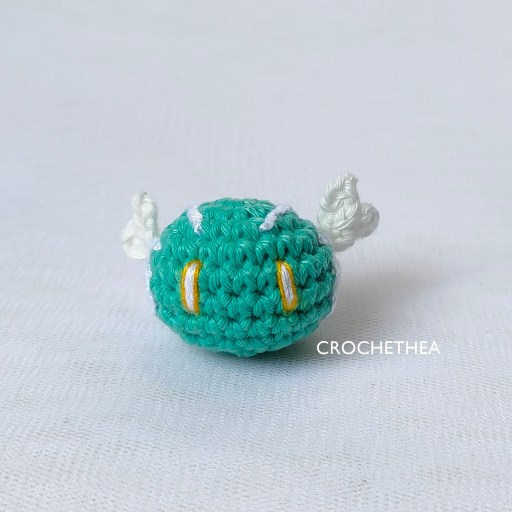 anemo slime amigurumi