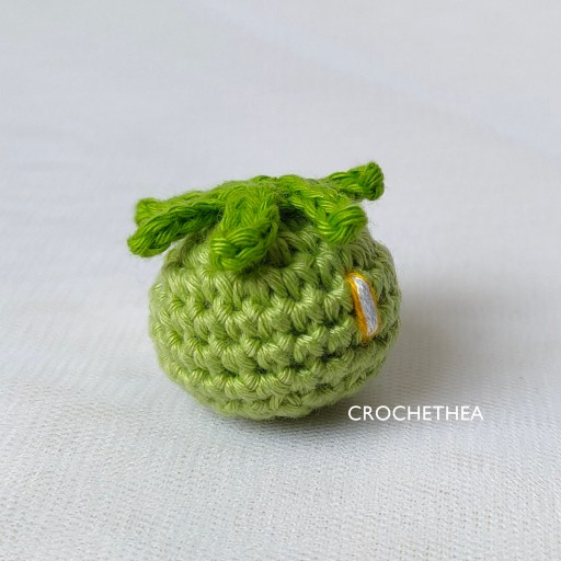 dendro slime amigurumi