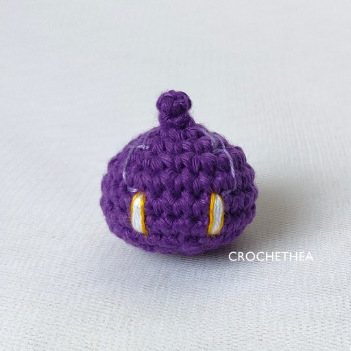 electro slime amigurumi