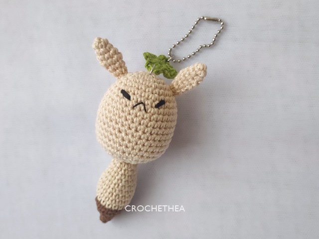 dodoco amigurumi crochet pattern