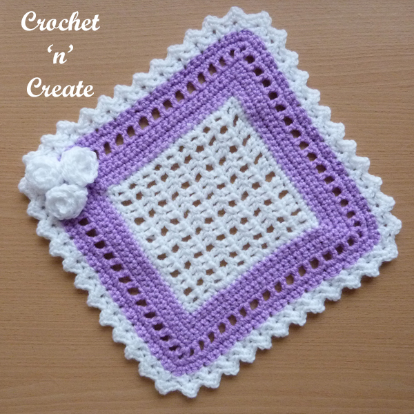 Kathryn8 / getty images many people who crochet in modern times avoided crocheting doilies fo. Crochet Square Lace Doily Free Crochet Pattern On Crochet N Create