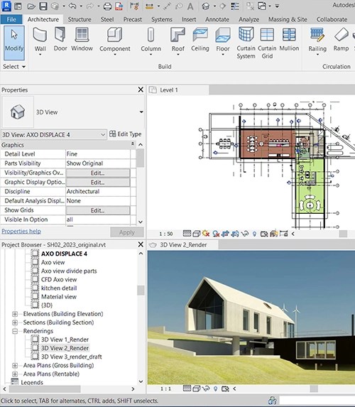 Facultatea de arhitectura - programe de proiectare