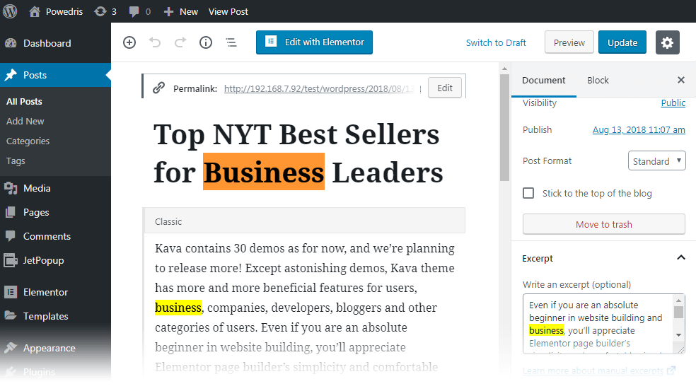 Want to show specific post types in search results on your website? Jetsearch How To Display Search Results By Relevance In Wordpress