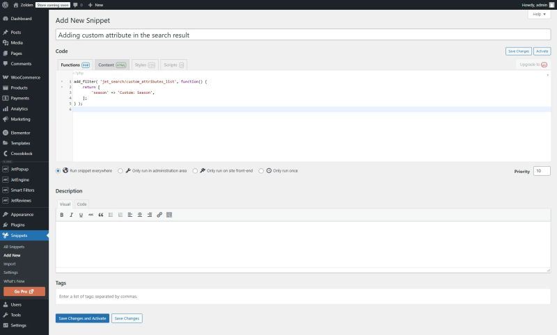 How To Search By Custom Woocommerce Attributes In Ajax Search Jetsearch Crocoblock - Download Ultra HD Light Illustration | HD
