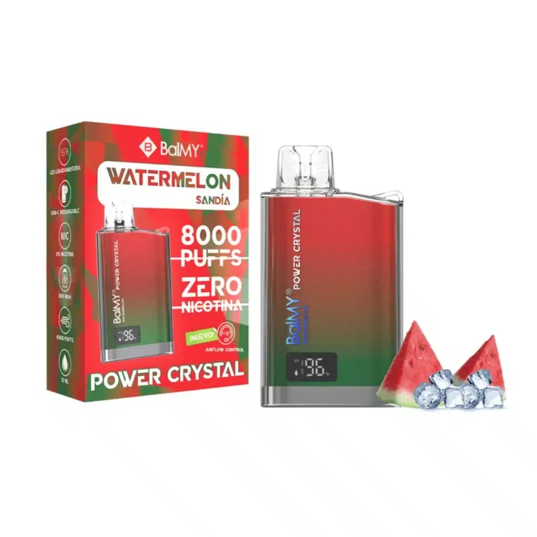 Pod Desechable Balmy Power Crystal Watermelon
