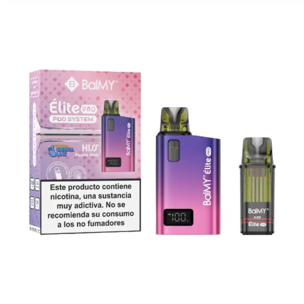 Pod Recargable Balmy Élite Pro Kiss