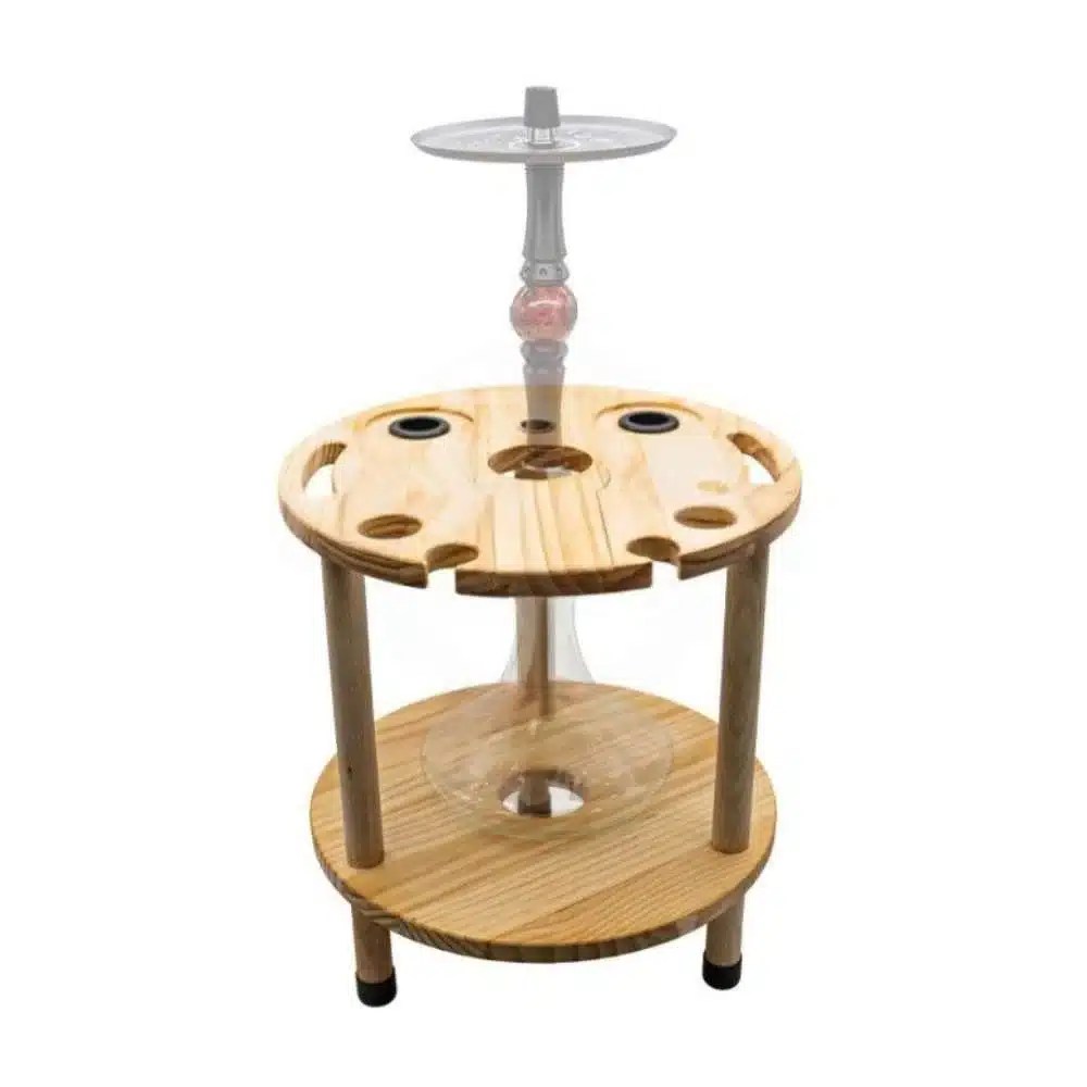 MESA MADERA REDONDA
