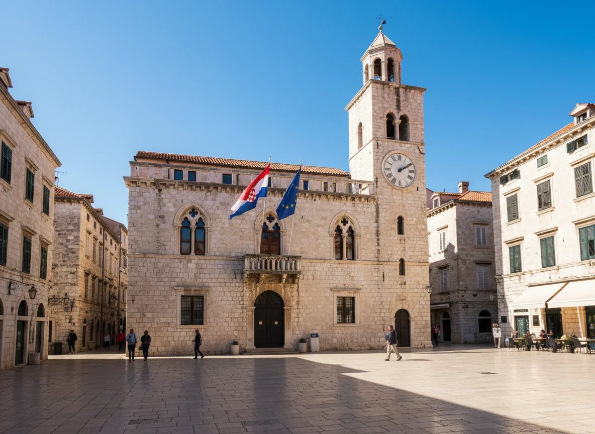 Gradska vijećnica u Splitu, simbolična fotografija lokalne politike