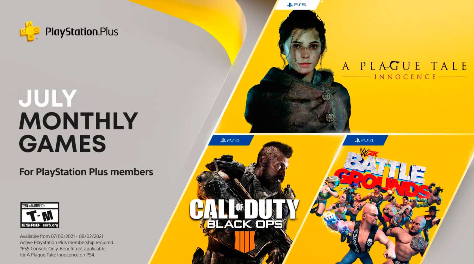 Sony revela os jogos da PlayStation Plus de Julho de 2021