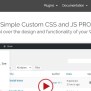 Simple Custom CSS And JS PRO - Cromur