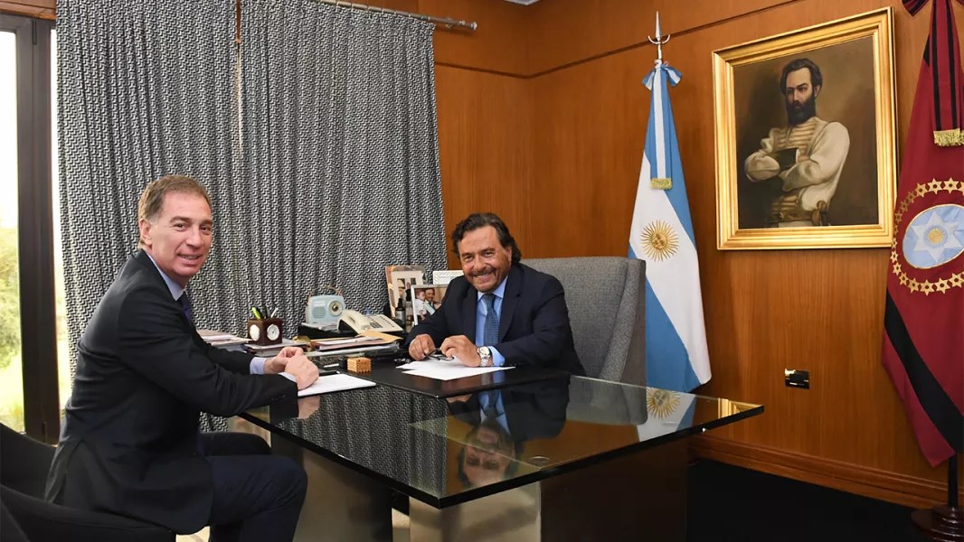 Sáenz se reúne con Santilli por Presupuesto 2027 y la suspensión de las PASO