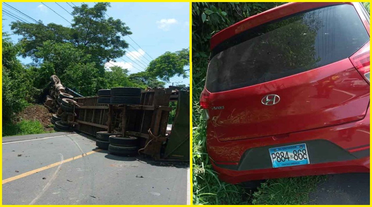 FOTOS | Conductor de rastra pierde el control y esto fue lo que ...