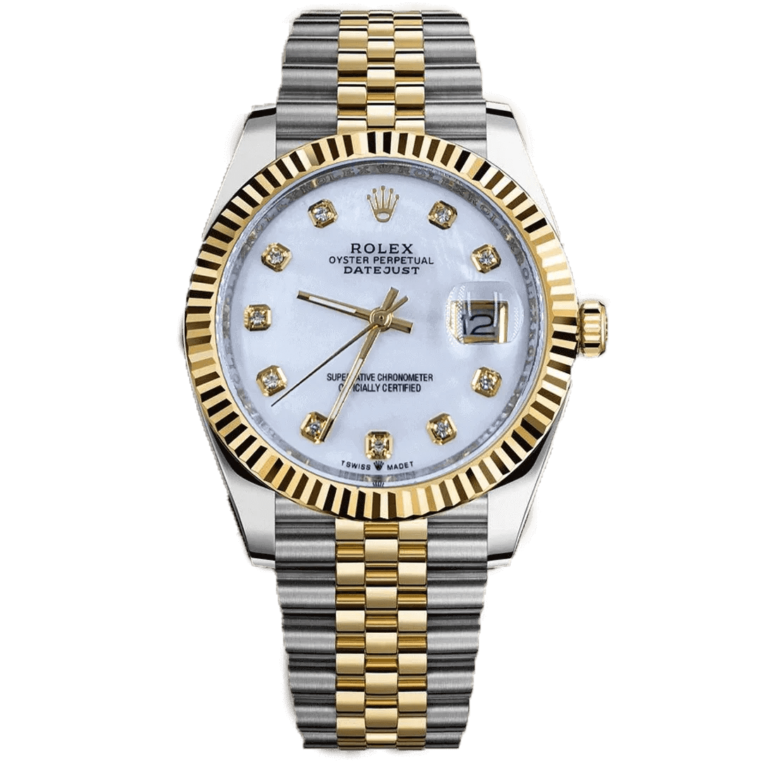Rolex Lady-Datejust 26 diamant blanc jubilé - Image 1