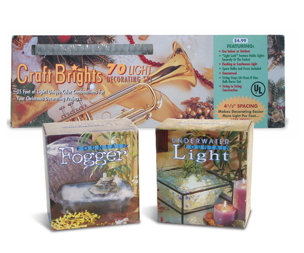 Home decor packaging