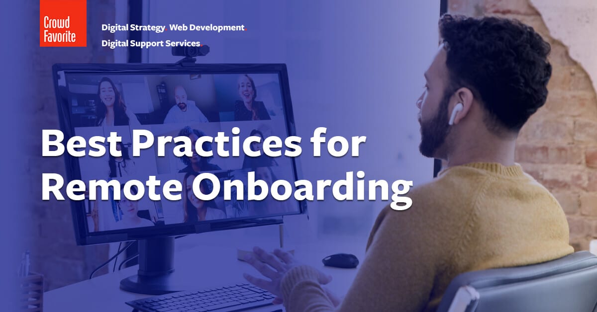 Best practices for remote onboarding