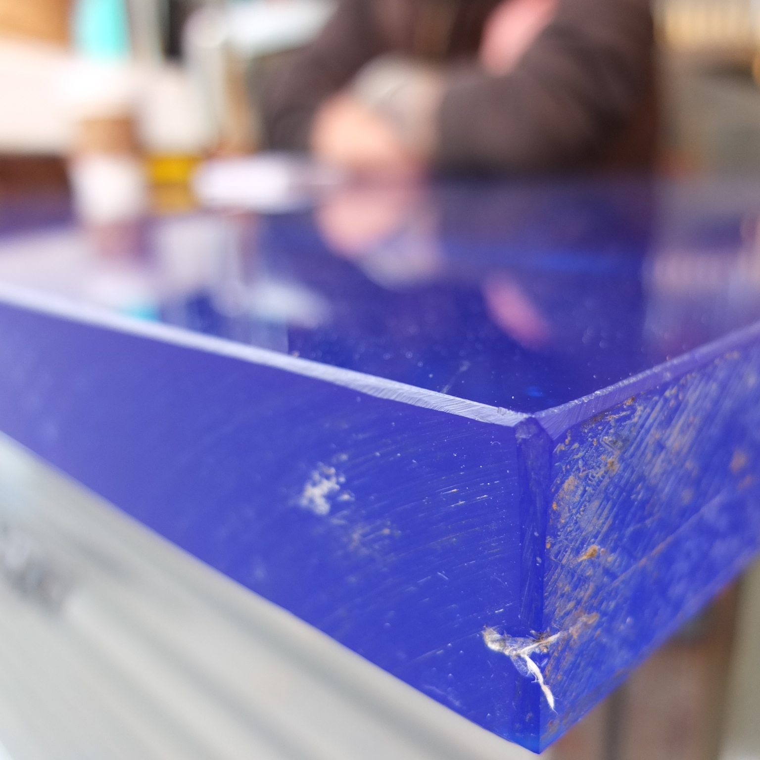 Details 2" poly glass. Bullet proof!