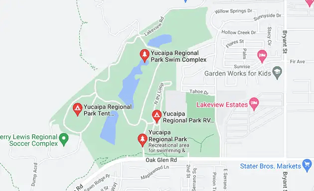 Yucaipa Campgrounds Your Destination For Adventure 2026 Location Map.