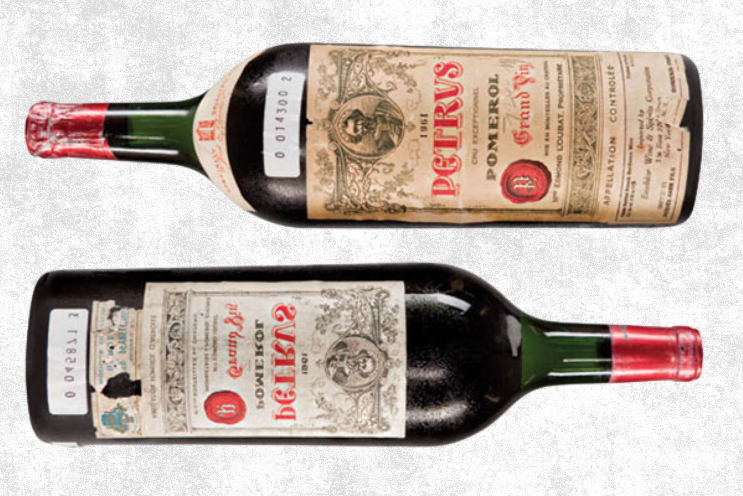 Wine Investment Fraud Above: Pétrus 1961 (real). Below: Pétrus 1961 (fake). Photo: Jeffery Salter/Redux Source: nymag.com