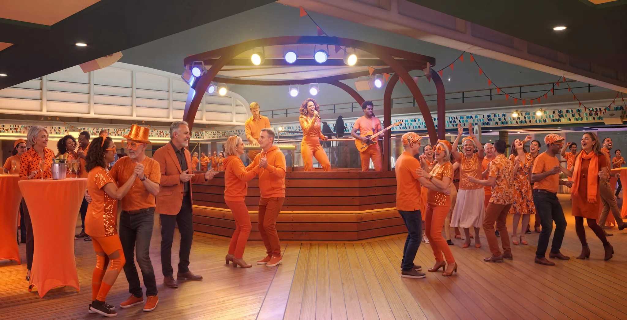 Holland America Adding Poolside Bandstands To Oosterdam And Zuiderdam - Cruise Addicts