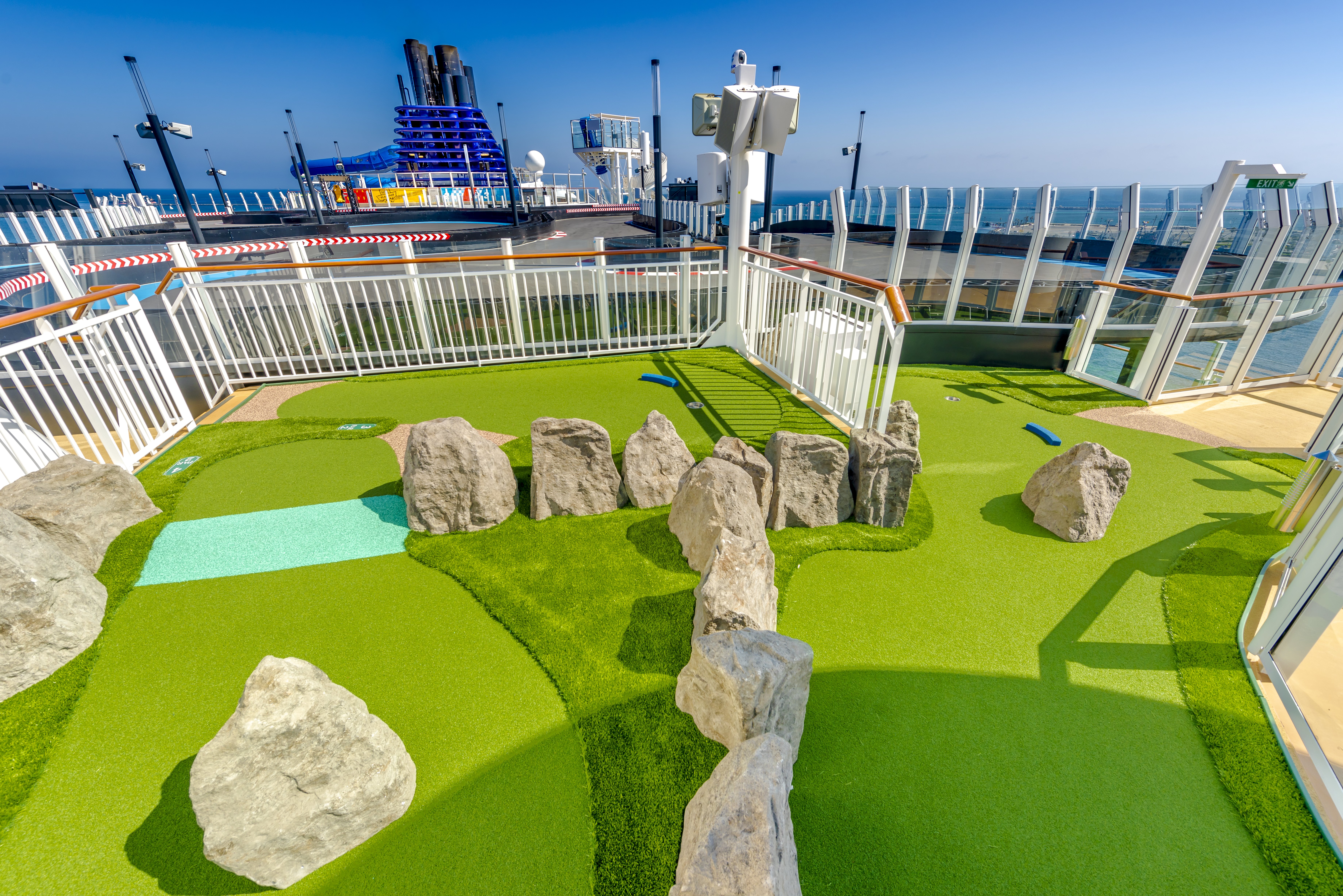 Mini Golf On Norwegian Bliss