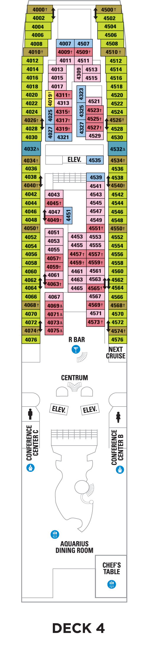 Vision Of The Seas Deck Plans Cruiseind