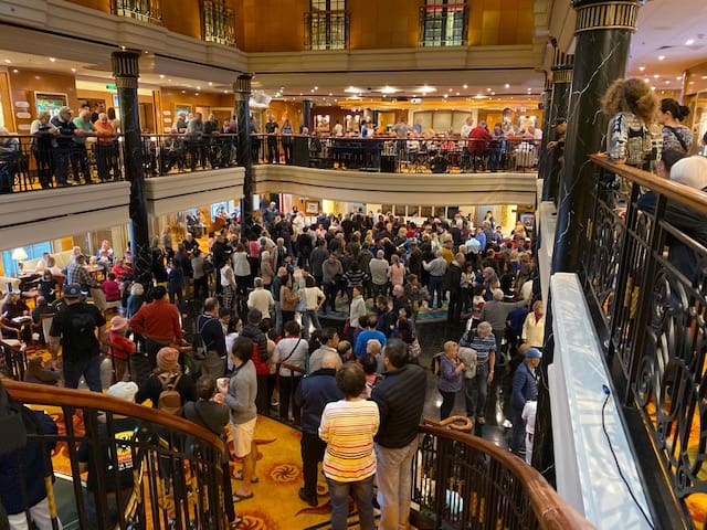 Upset Cruise Ship Passengers Rally For Refund