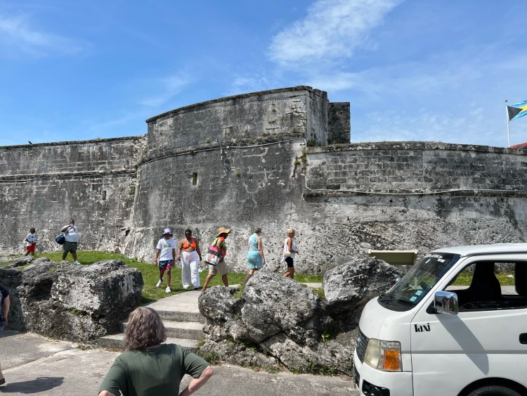 Historic Fort Fincastle in Nassau Bahamas