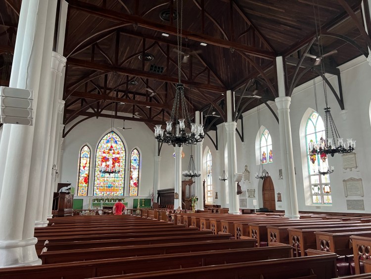 Christ Church Cathedral in Nassau, Bahamas