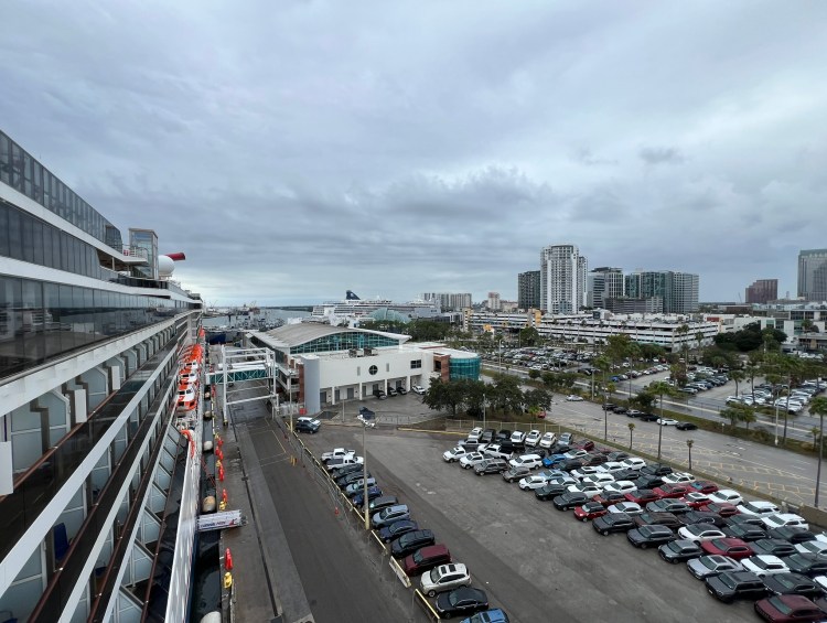 Cruise Ports - Carnival Pride Leaves the Port of Tampa for a 7-day Western Carribean Cruise