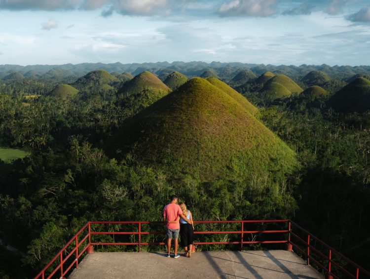 Exploring the Chocolate Hills Natural Monument in Bohol, Philippines
