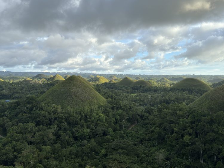 Travel Excursions - Bohol Chocolate Hills National Monument in Bohol Philippines