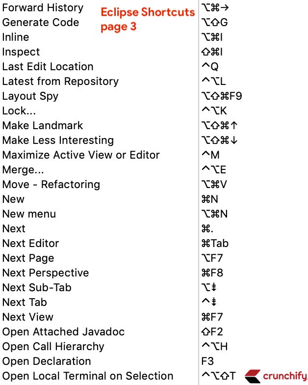 Eclipse Shortcuts Pdf Eclipse Software Java Programming Language - Best Sunset Images in 8K