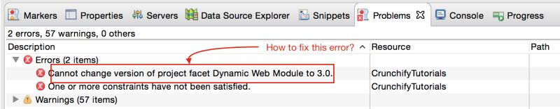 How To Fix Cannot Change Version Of Project Facet Dynamic Web Module To 3 1 Error In Eclipse - Sunset Photo Collection - Desktop Quality