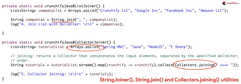 Java Stringjoiner String Join And Collectors Joining Tutorial With All Details 5 - Download Gorgeous Light Photo | Desktop