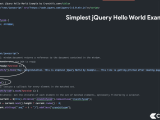 Simplest Jquery Hello World Example Crunchify