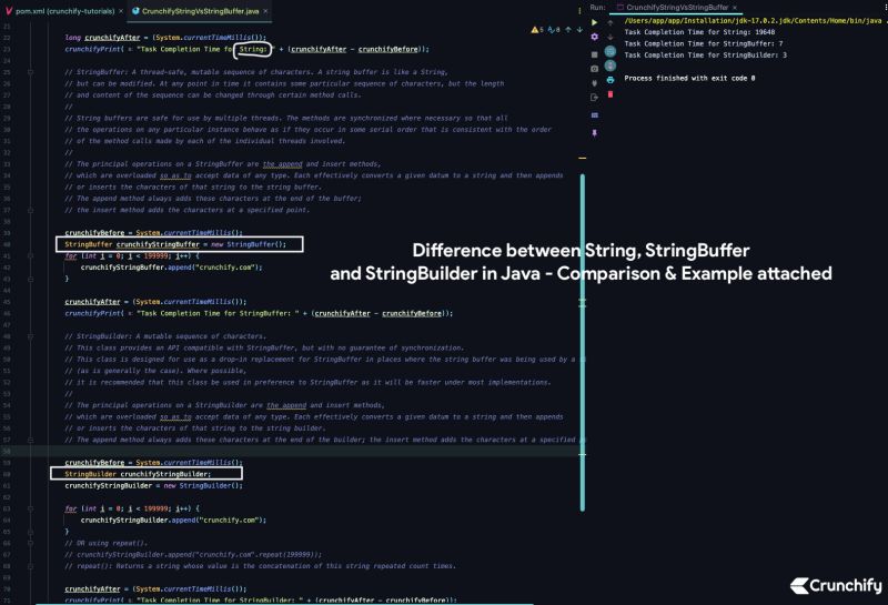 Difference Between Stringbuffer And Stringbuilder In Java Stackhowto - HD Minimal Photos for Desktop