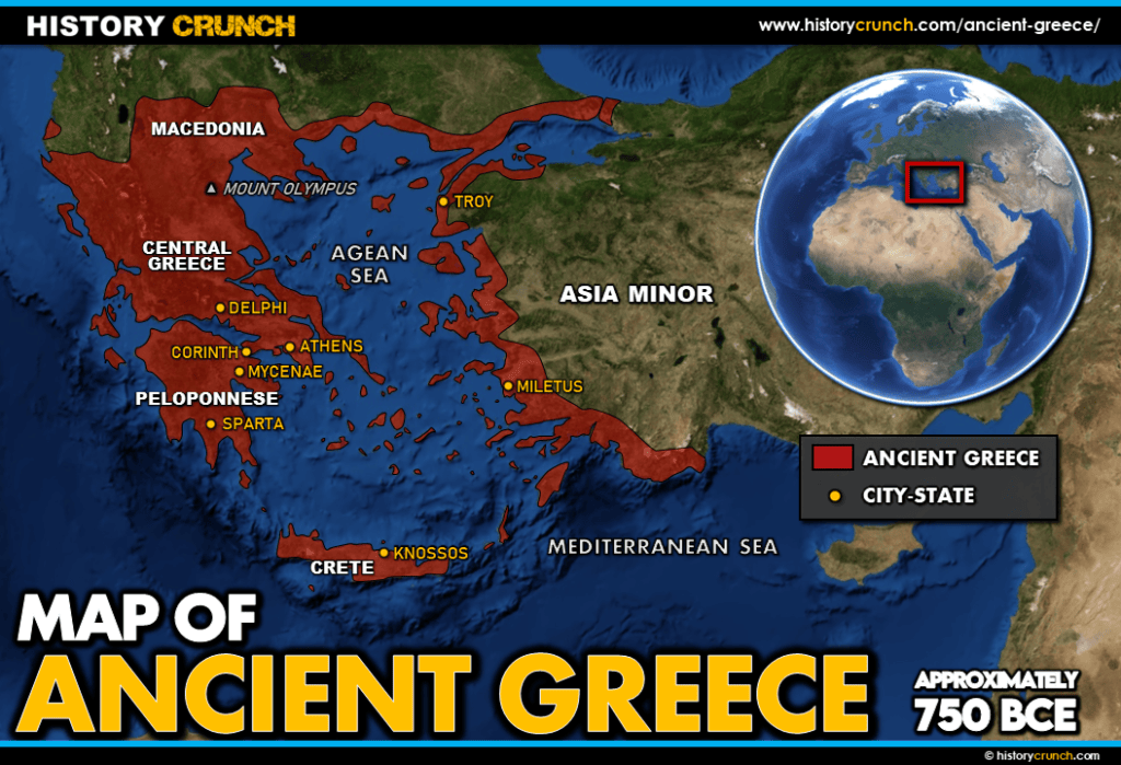 Ancient Greece A Land Shaped By Geography Ancient Greece Map 1024x699 
