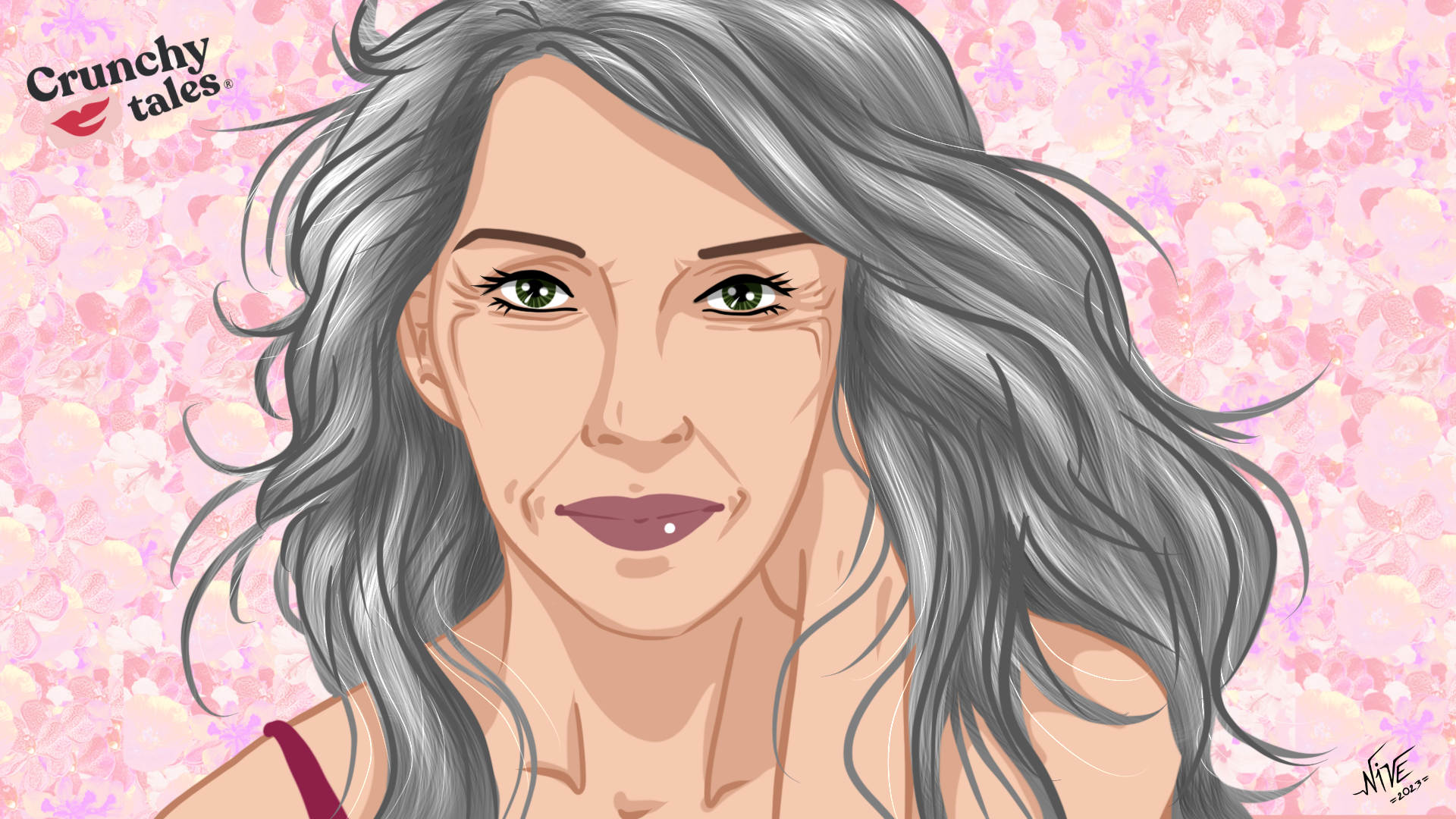 Long Hairstyles Over 50| CrunchyTales