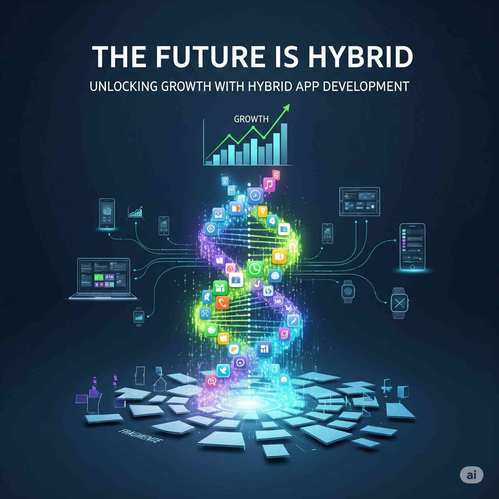 The Future is Hybrid Unlocking Growth with Hybrid App Development