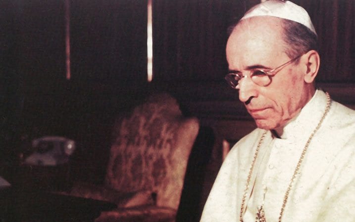 Pope Pius XII conducted a covert war against the Nazis during World War II, according to a US book author. (CNS photo courtesy of Libreria Editrice Vaticana)