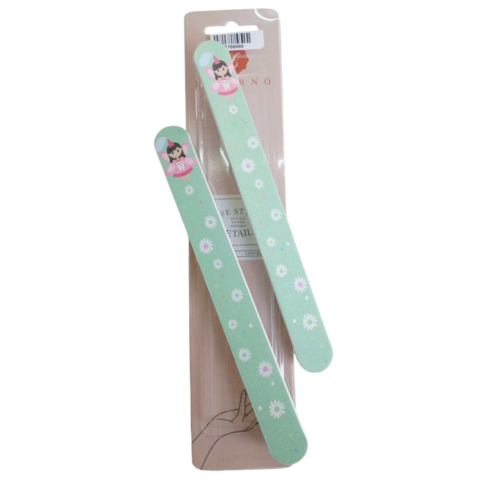 Limas para uñas x2u. en blister