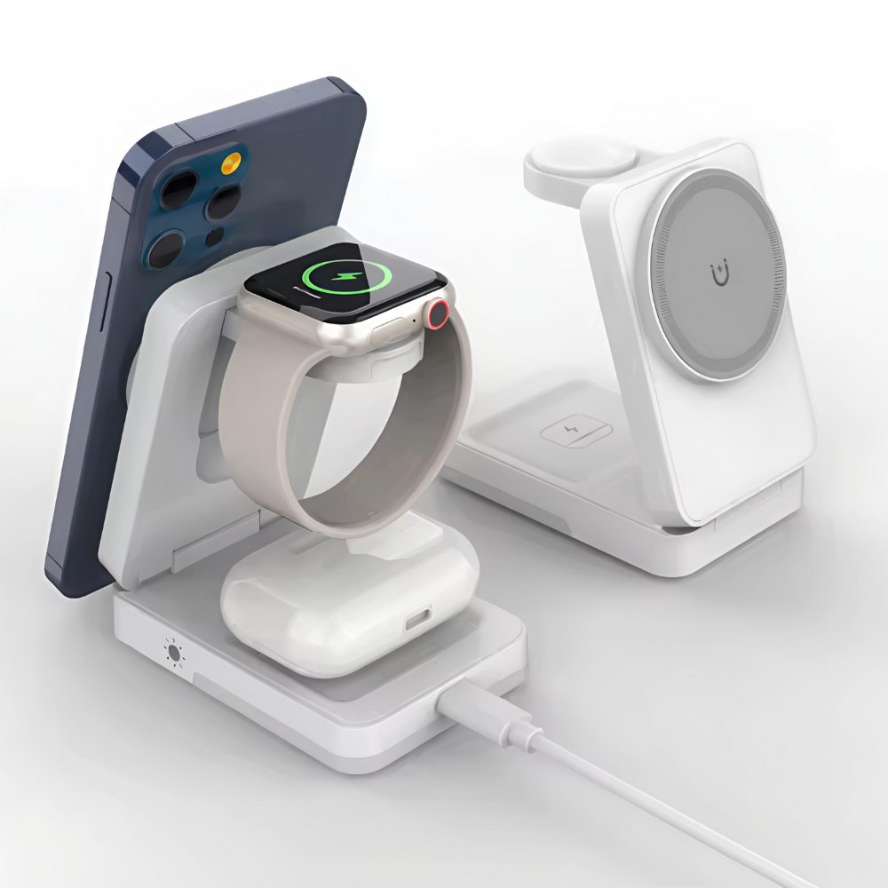 Cryonix 3-in-1 Wireless Charging Stand