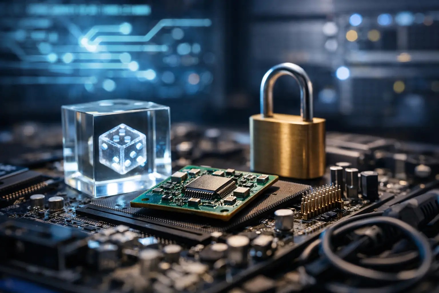 Hardware Entropy Source for Cryptography
