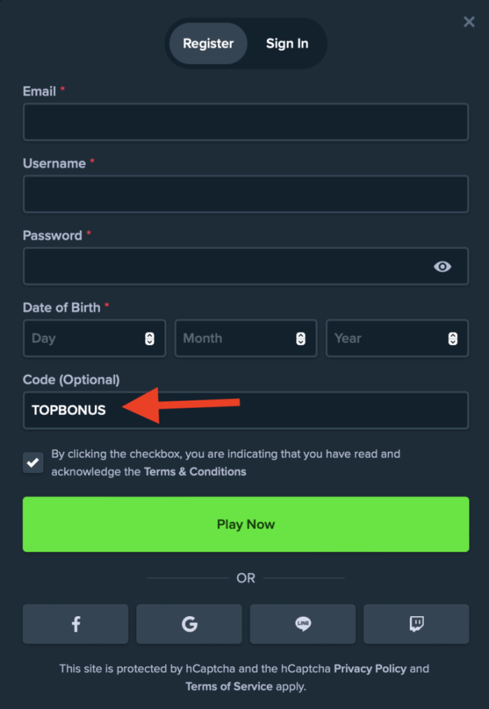 Code Stake.com ᐅ TOPBONUS (bonus gratuite 2025)