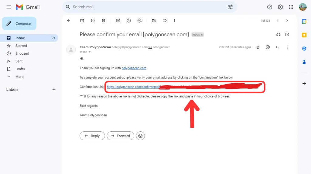 find mail polygon scan mail